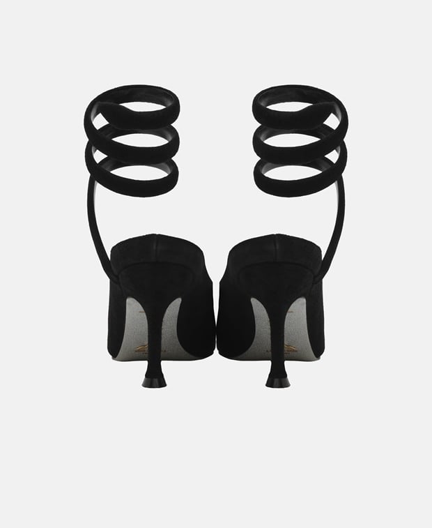 Rene Caovilla Grace Slingback pumps Black