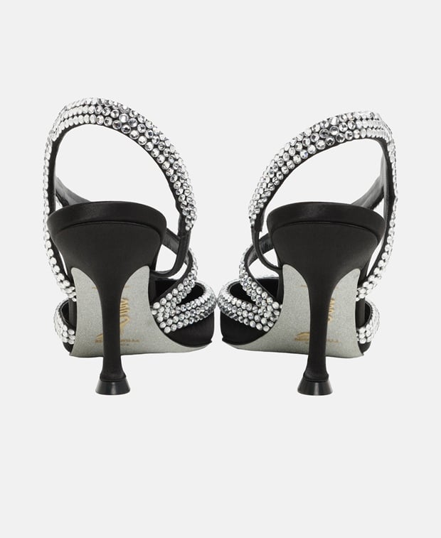 Rene Caovilla Lidia Slingback pumps Black