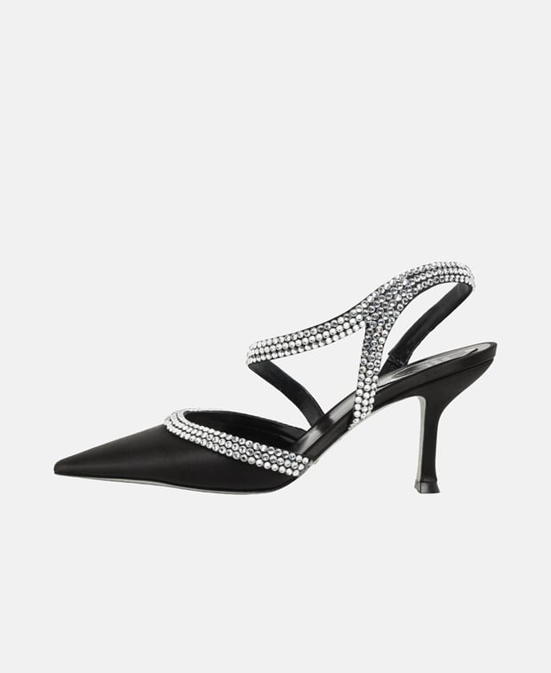 Rene Caovilla Lidia Slingback pumps Black