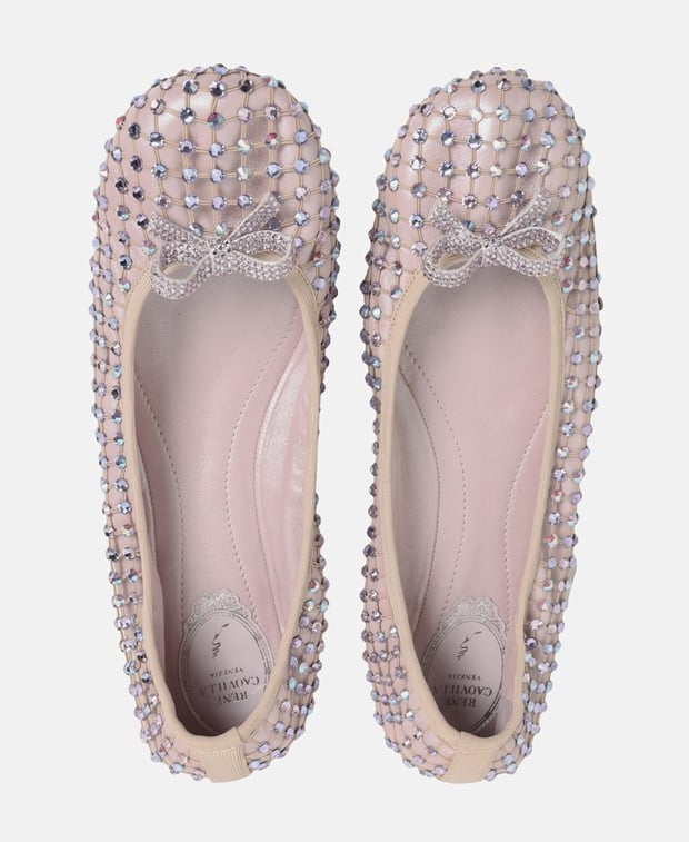 Rene Caovilla Ballet flats Galaxia