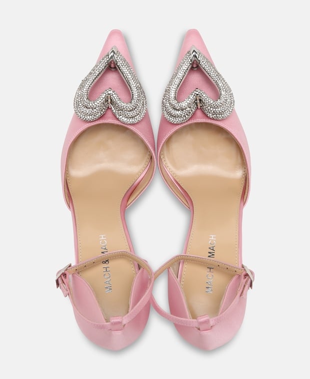 Mach & Mach Slingback pumps Rose