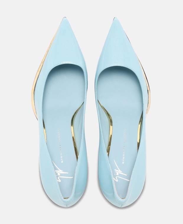 Giuseppe Zanotti Braquel 85 sc Pumps Blue