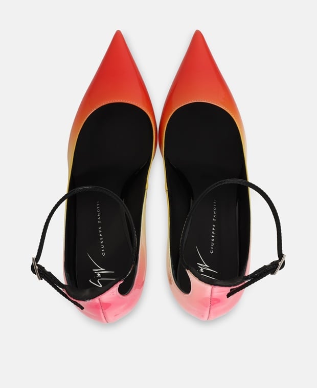 Giuseppe Zanotti Ankle strap pump Red