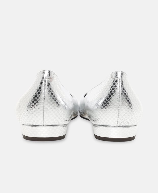 Giuseppe Zanotti Dhalia Ballet flats Silver