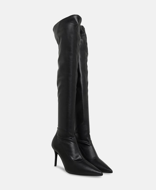 Giuseppe Zanotti Lucrezia Over-the-knee boots Caviar Black