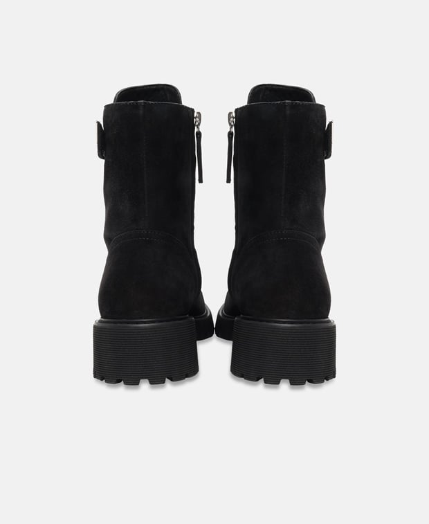 Giuseppe Zanotti I Placca Lace-up ankle boot Black