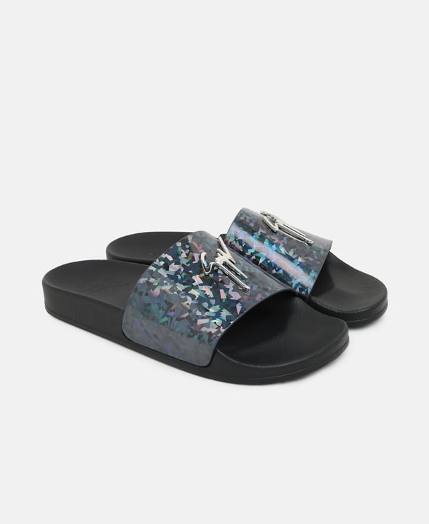 Giuseppe Zanotti Newburel 10 Slides Dark Blue