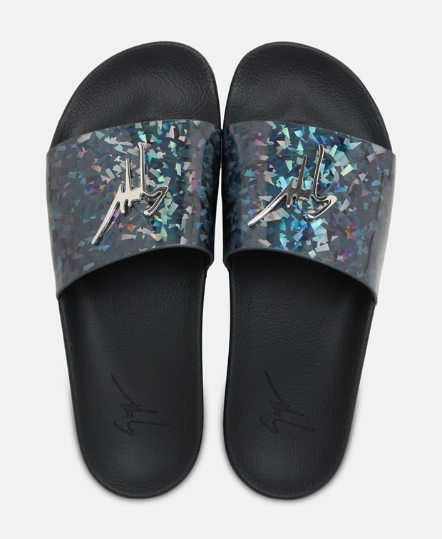 Giuseppe Zanotti Newburel 10 Slides Dark Blue