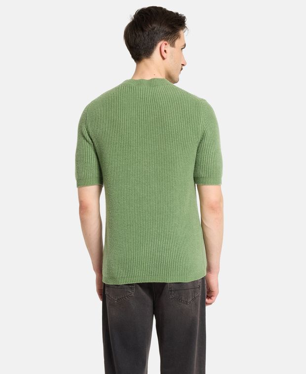 Iris von Arnim Short-sleeved wool pullover