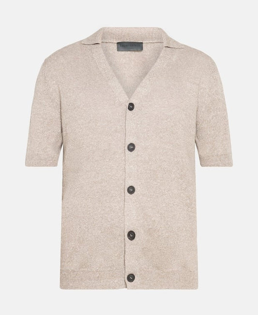 Iris von Arnim Short-sleeved cardigan Brown