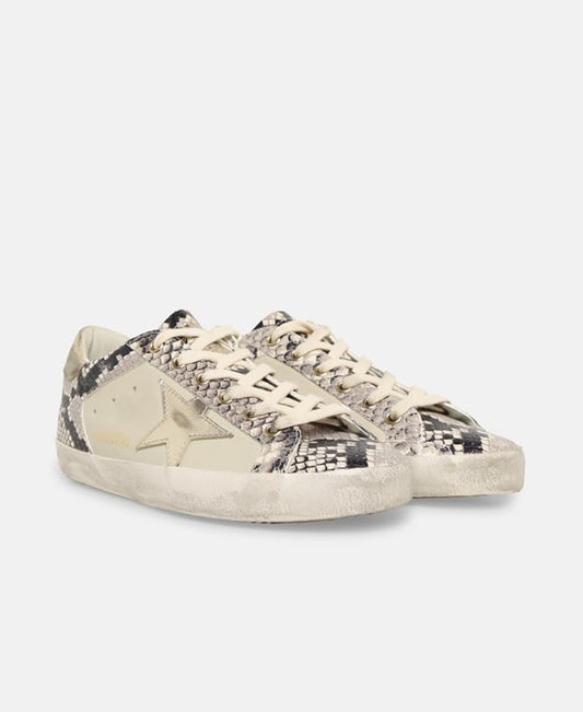 Golden Goose Deluxe Brand Grigio Sneakers Putty
