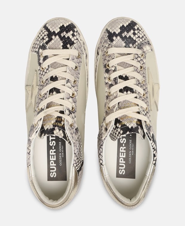Golden Goose Deluxe Brand Grigio Sneakers Putty