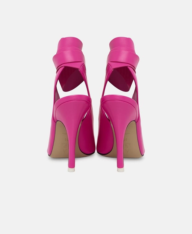 The Attico Venus Slingback pumps Fuchsia