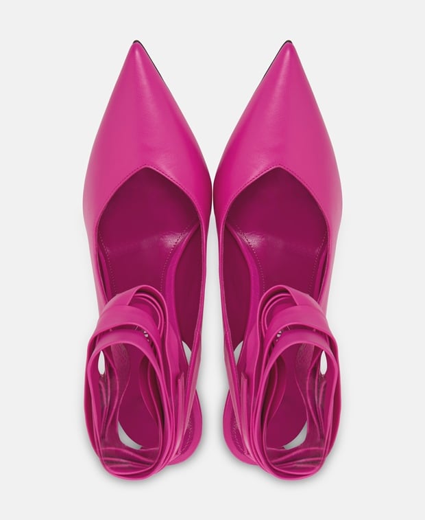 The Attico Venus Slingback pumps Fuchsia