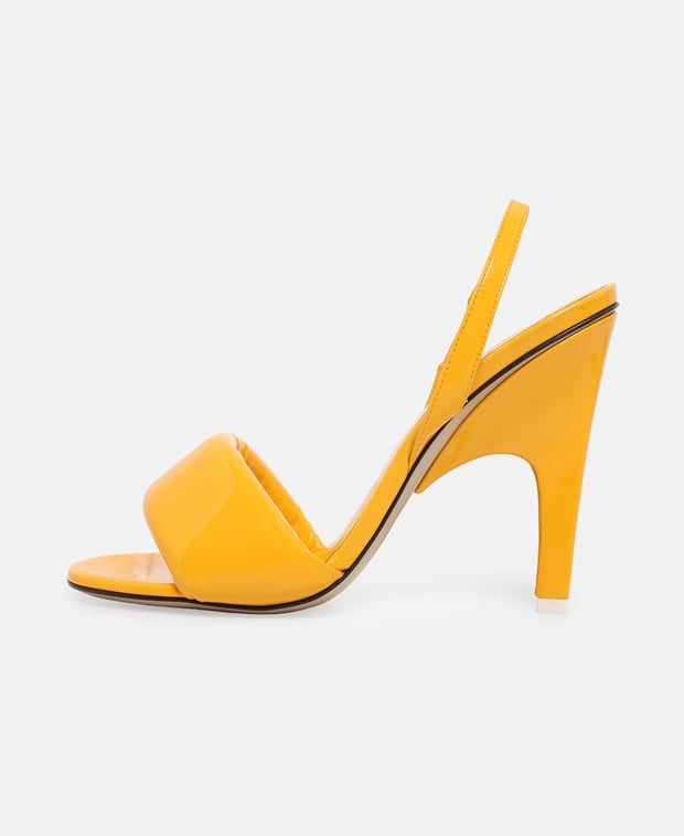 The Attico Rem Heeled sandals Yellow
