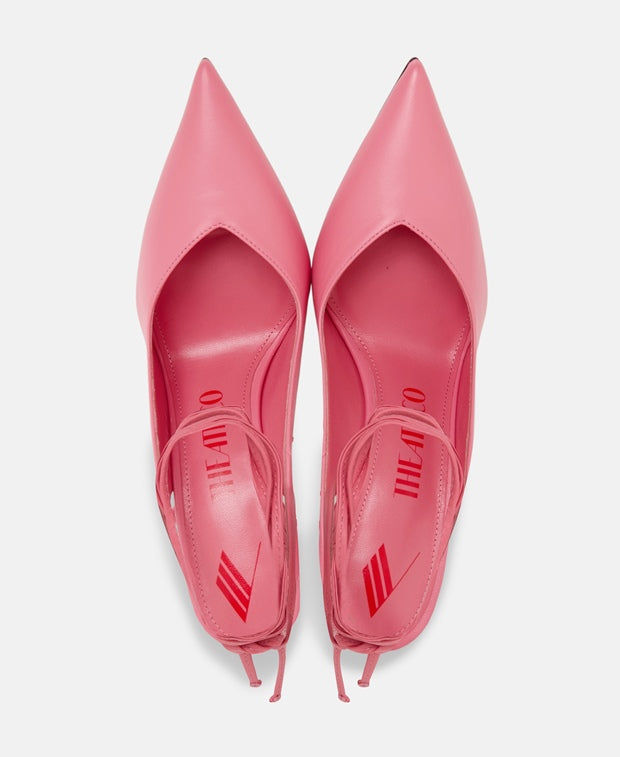 The Attico Venus Slingback pumps Salmon