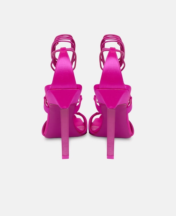 The Attico Adele Heeled sandals Fuchsia
