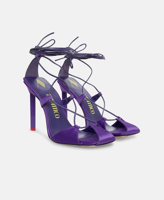 The Attico Adele Heeled sandals Purple