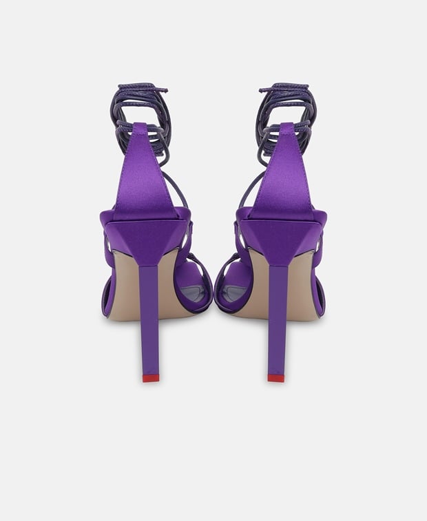 The Attico Adele Heeled sandals Purple