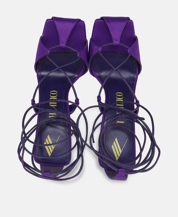 The Attico Adele Heeled sandals Purple