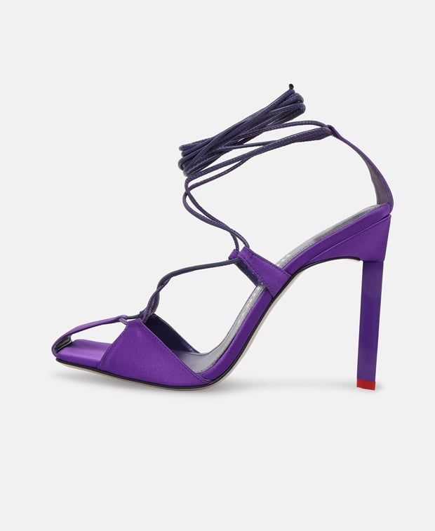The Attico Adele Heeled sandals Purple