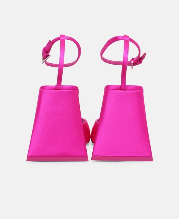 The Attico Piper Heeled sandals Fuchsia