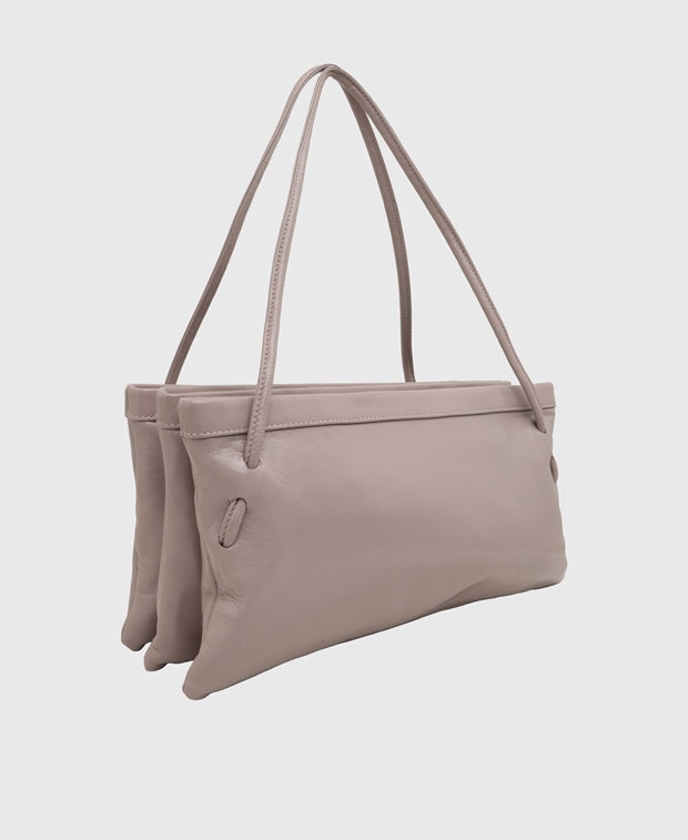 By Far Leather shoulder bag