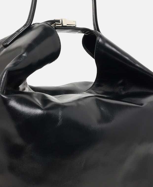 By Far Leather shoulder bag