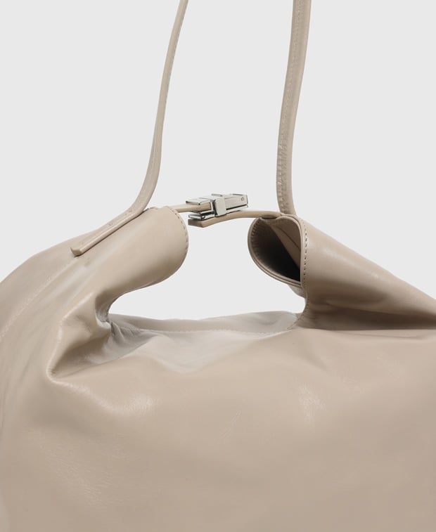 By Far Leather shoulder bag