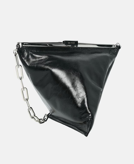 By Far Prisma Leather shoulder bag