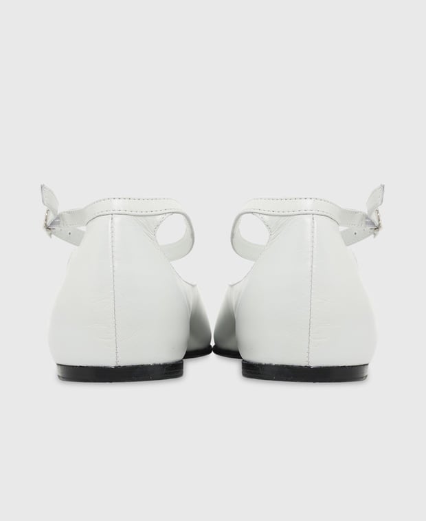 By Far Ballerina flat with straps Margot