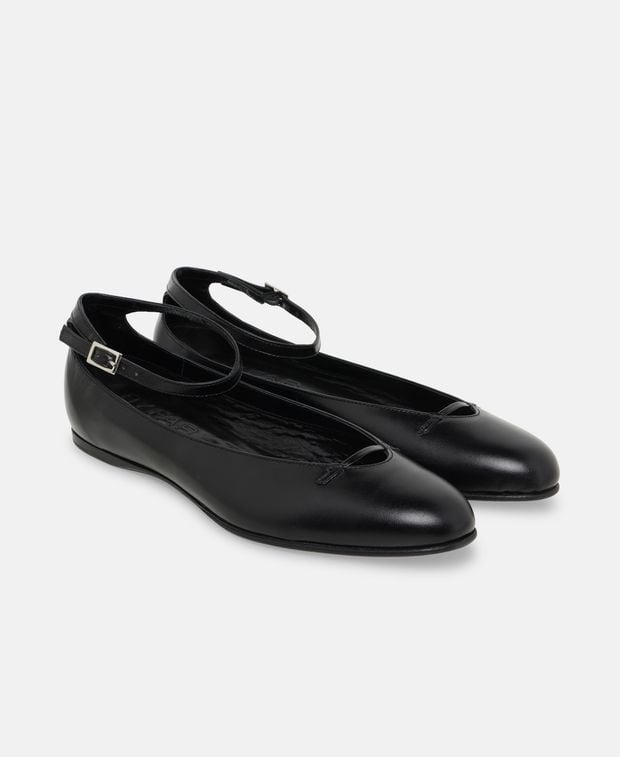 By Far Ballerina flat with straps Margot