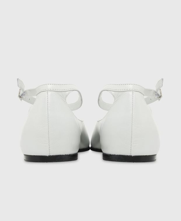 By Far Ballerina flat with straps Margot