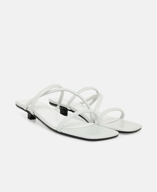 By Far Morena Heeled sandals White