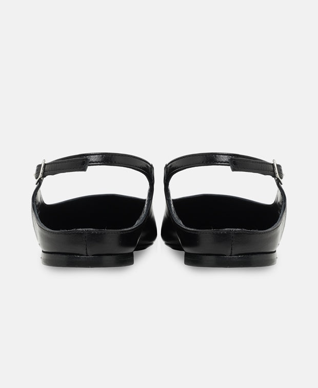 By Far Slingback ballerina Koyna burrata