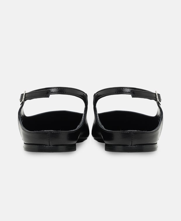 By Far Slingback ballerina Koyna burrata