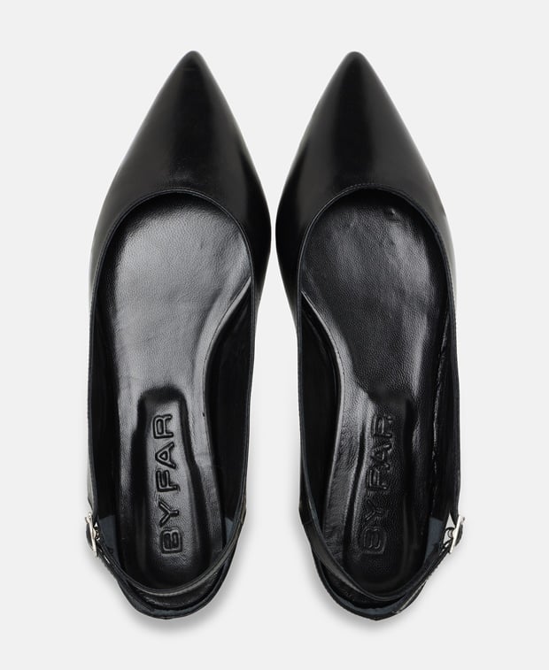 By Far Slingback ballerina Koyna burrata