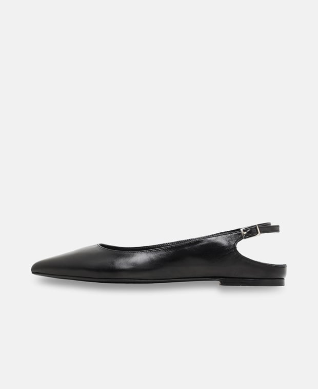By Far Slingback ballerina Koyna burrata