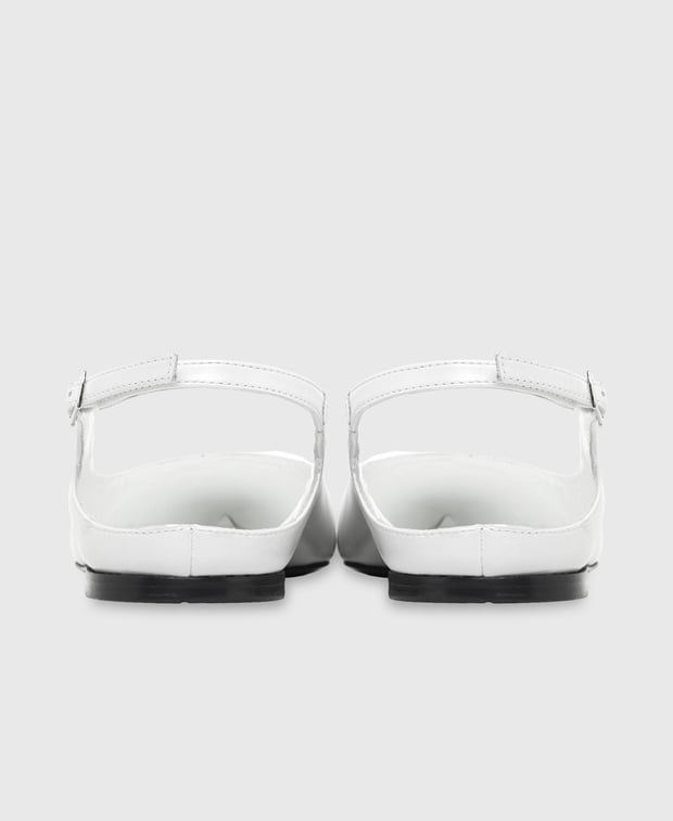 By Far Slingback ballerina Koyna burrata