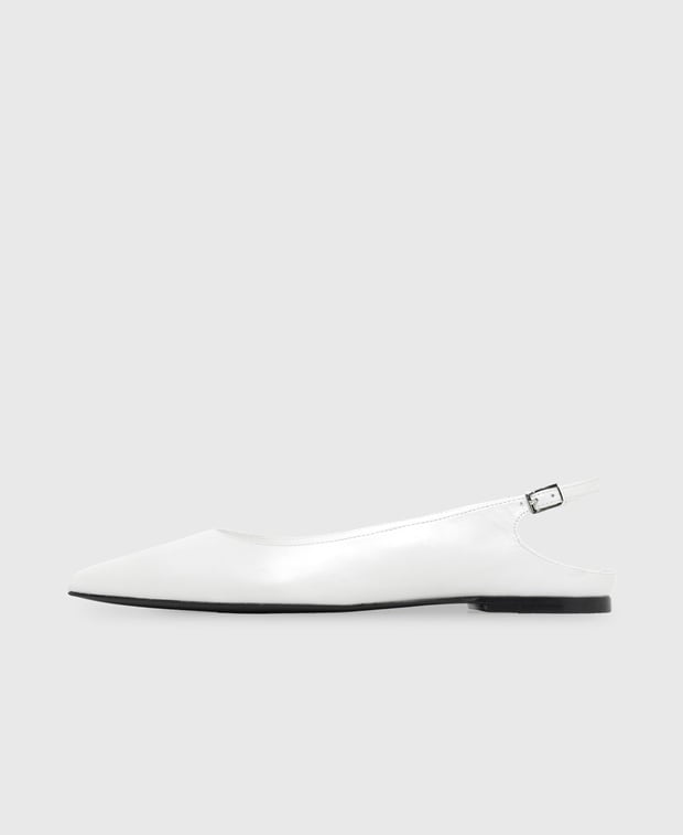 By Far Slingback ballerina Koyna burrata