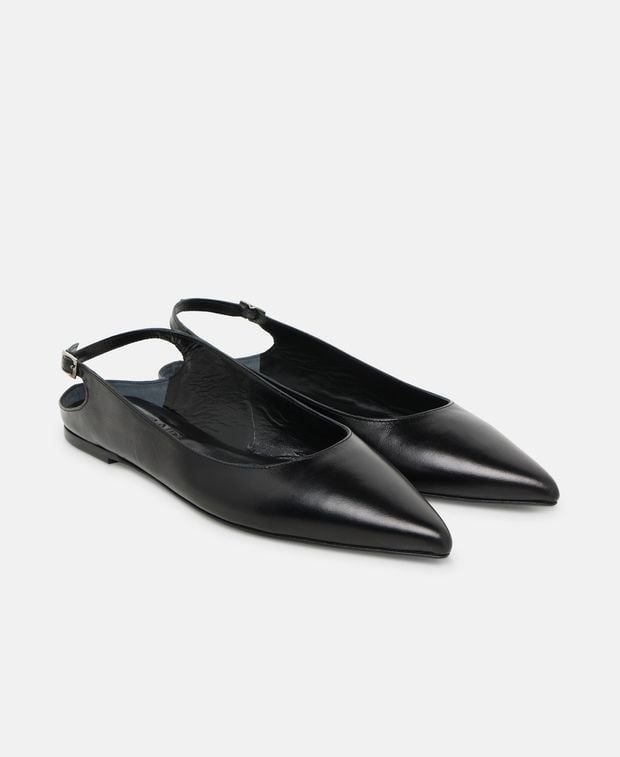 By Far Slingback ballerina Koyna burrata