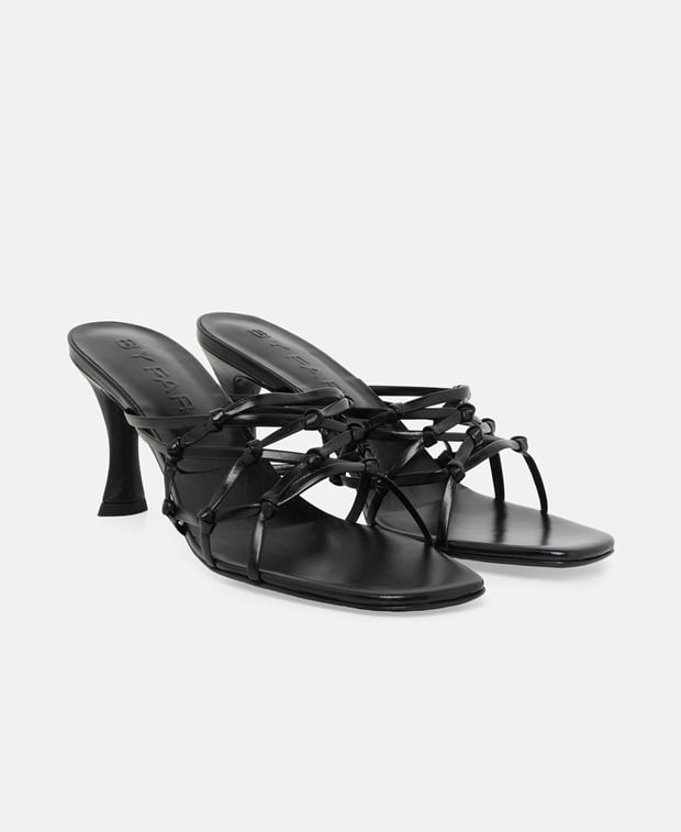 By Far Heeled sandals Malaya