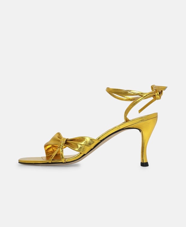 By Far Layla Heeled sandals Gold