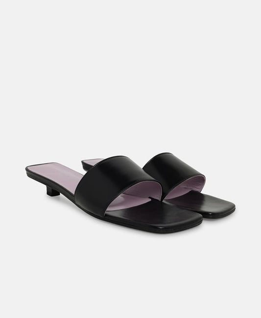 By Far Ceni Mules Black