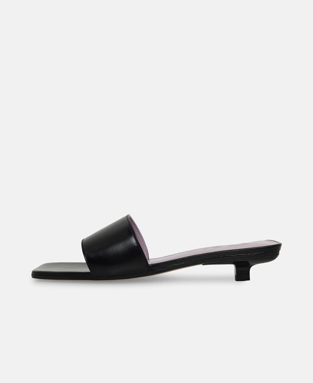 By Far Ceni Mules Black