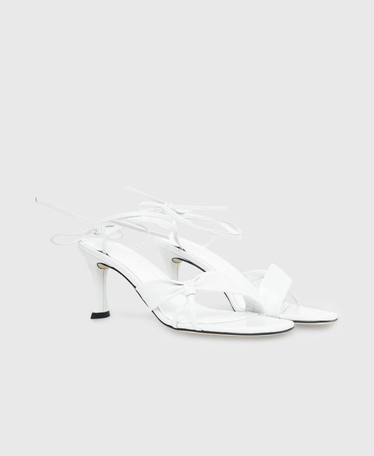 By Far Heeled sandals Layla Burrata