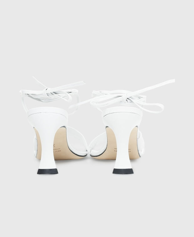 By Far Heeled sandals Layla Burrata