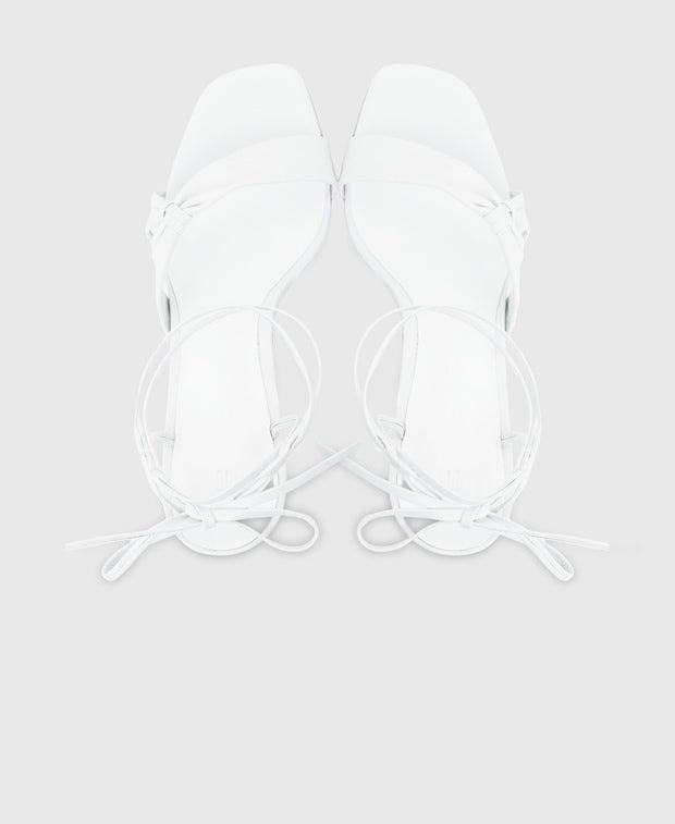 By Far Layla Burrata Heeled sandals