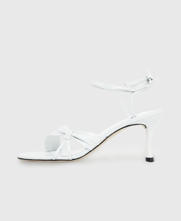 By Far Heeled sandals Layla Burrata