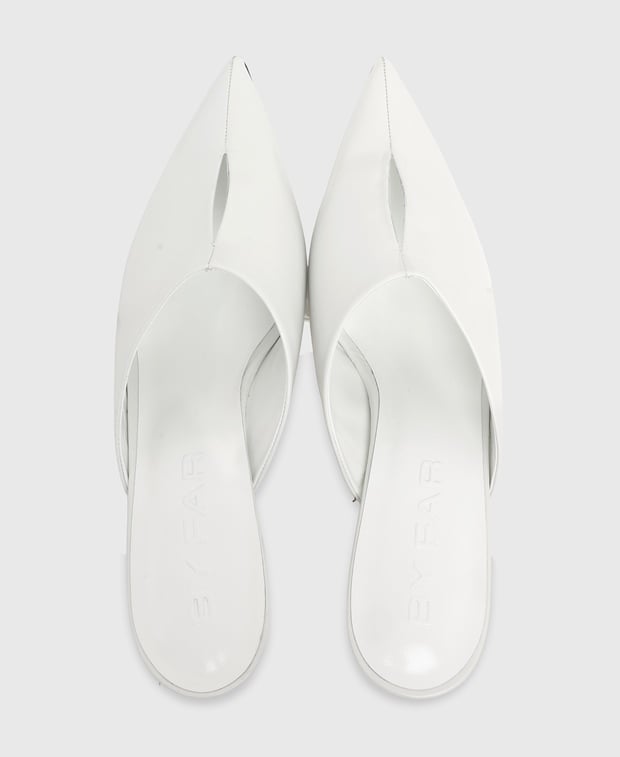 By Far Mules Luciana Burrata